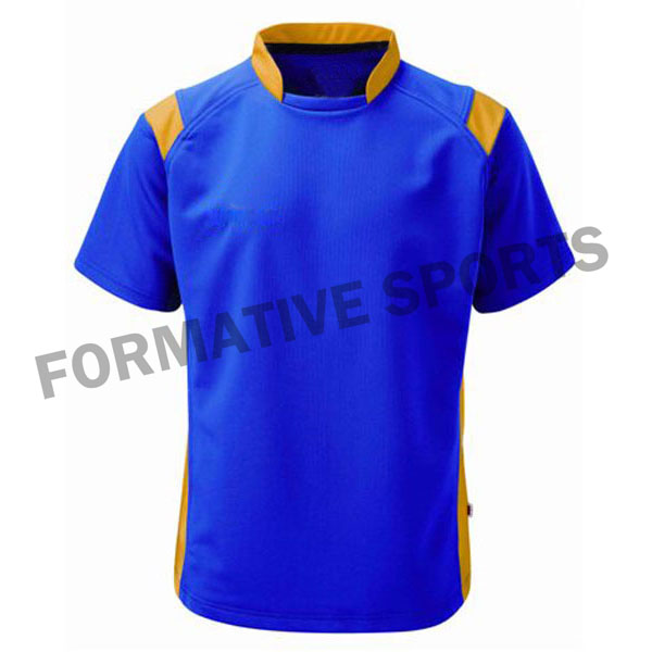 Customised Sublimation Cut And Sew Rugby Jersey Manufacturers USA, UK Australia