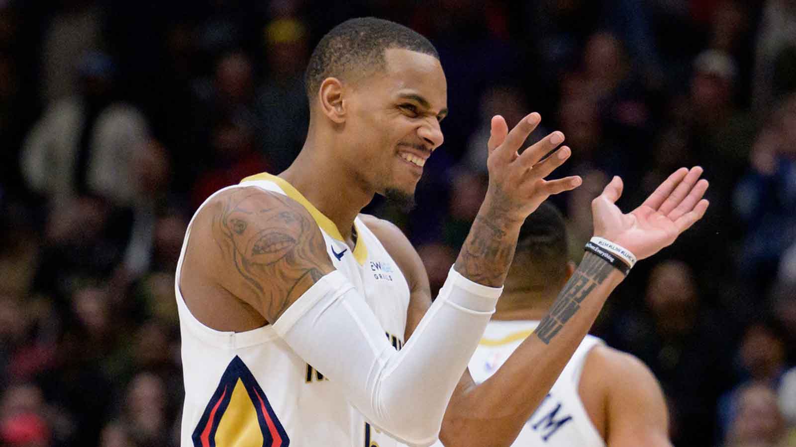 Pelicans’ Dejounte Murray shuts down trade request rumors in NSFW tweets