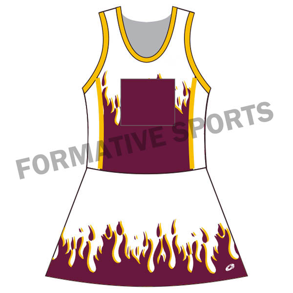 Customised Sublimation Netball Suits Manufacturers USA, UK Australia