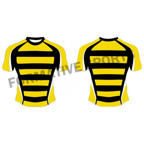 Custom Sublimated Rugby Jersey Manufacturers                                           and Suppliers in 