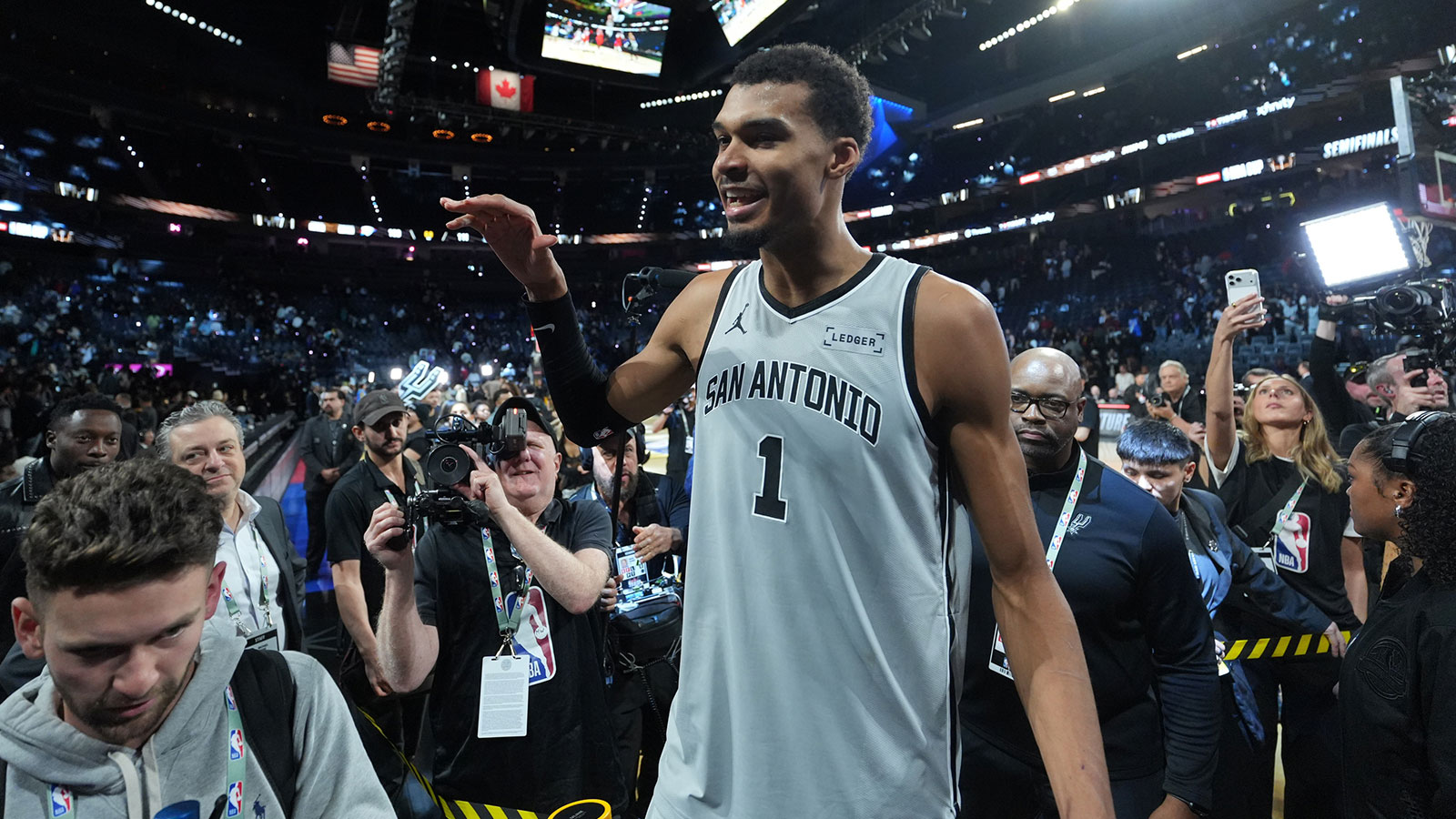 Spurs’ Victor Wembanyama preparing to ‘press gas’ to become NBA’s youngest-ever MVP